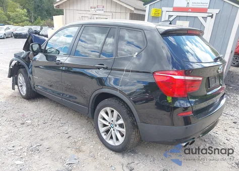 2014 BMW X3 xDrive28I из США, поврежденный, VIN 5UXWX9C55E0D32722